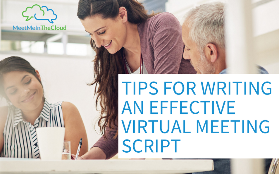 virtual meeting script