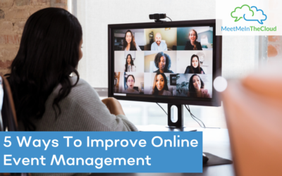 5 Ways To Improve Online Event Management