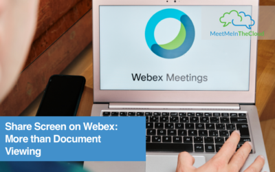 Share Screen on Webex: More than Document Viewing